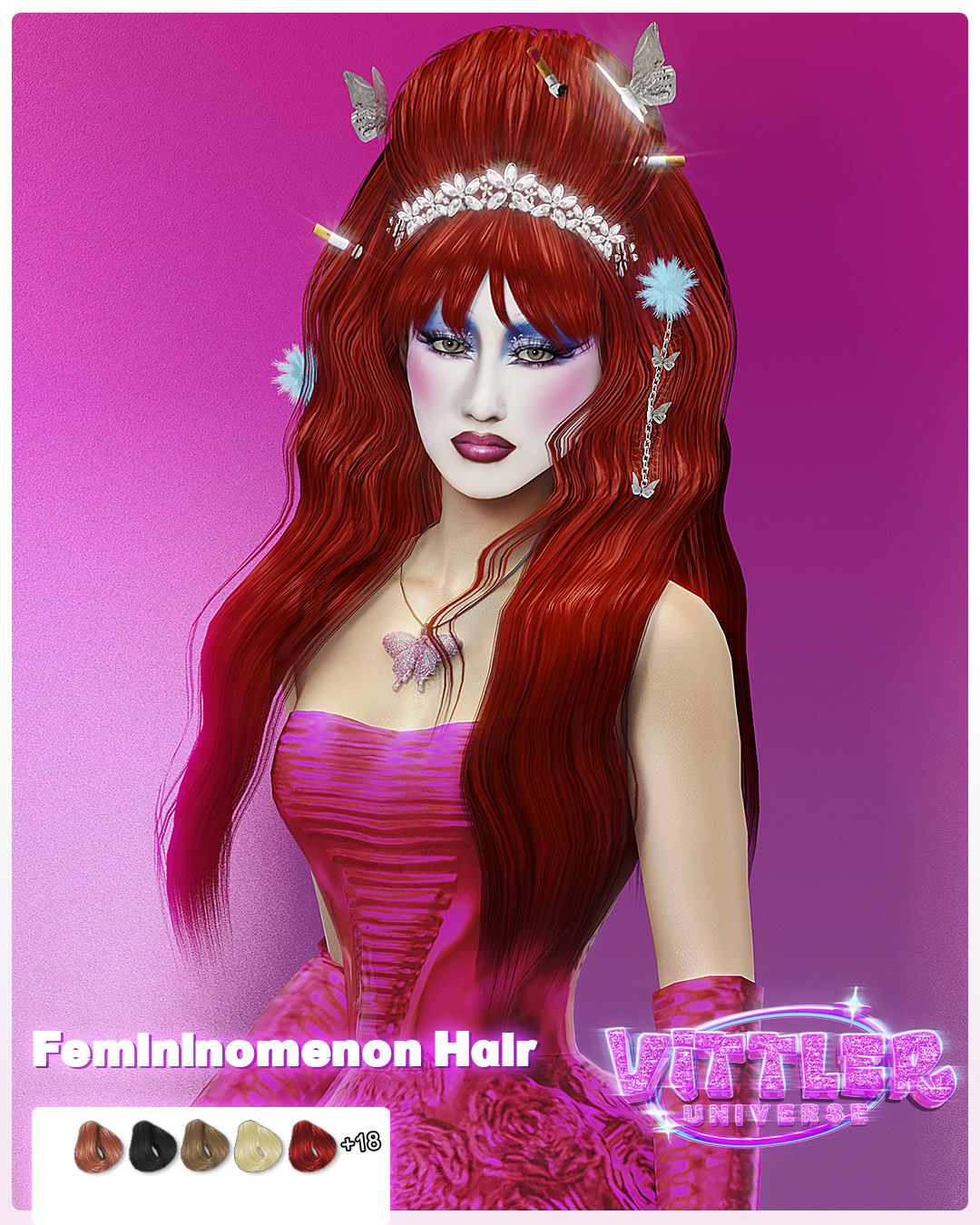 Femininomenon Hair (TS4)